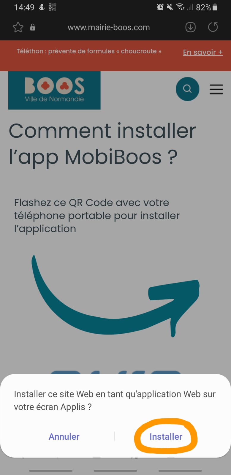 Comment installer l'app MobiBoos 1