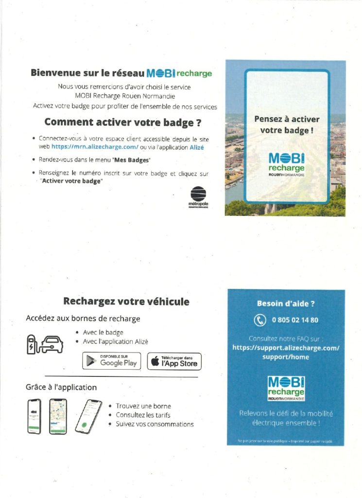 Info mobi recharge petite feuille