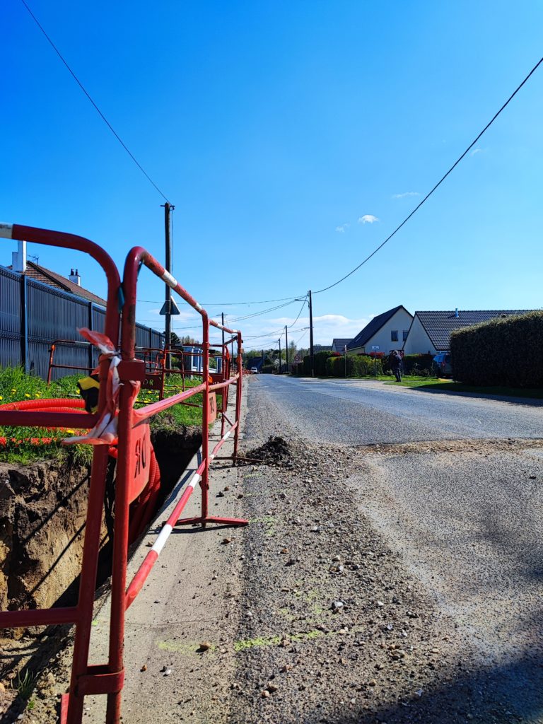 travaux d'effacement rue du bois d'ennebourg 3