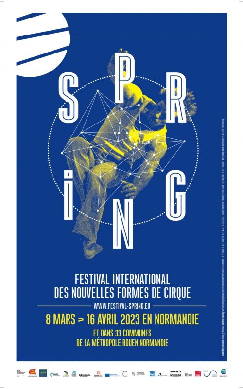 Affiche Festival SPRING 2023 Métropole Rouen