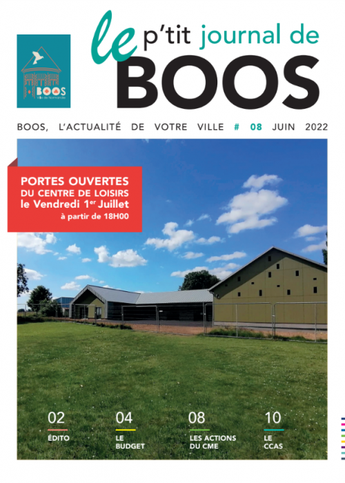 p'tit journal de boos 8 (juin 2022)